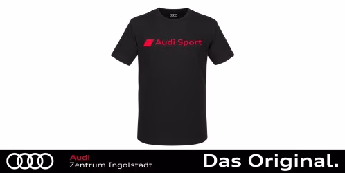 Original Audi Sport T-Shirt, Herren, schwarz M 3132402803 Original Audi Sport T-Shirt, Herren, schwarz M 3132402803