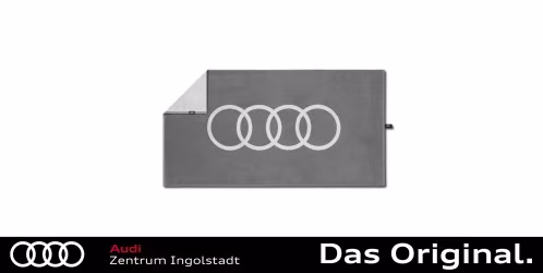 Original Audi Badehandtuch, hellgrau, 80x150cm 3132501400 Original Audi Badehandtuch, hellgrau, 80x150cm 3132501400