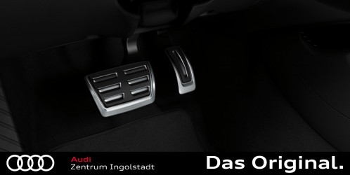 kfz-premiumteile24 KFZ-Ersatzteile und Fußmatten Shop, Original  Pedalkappen für Audi A1 A1 Sportback 8X Pedale Fußstütze S1 Sportback  Pedalset edelstahl