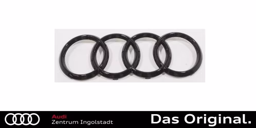 Original Audi Schriftzug Schwarz Glänzend für die Front 4H0853605B T94 Original Audi Schriftzug Schwarz Glänzend für die Front 4H0853605B T94