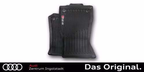 Original Audi RS6 (4K) Gummifußmatten Satz Vorne mit Schriftzug "RS6" 4K1061501A 041 Original Audi RS6 (4K) Gummifußmatten Satz Vorne mit Schriftzug "RS6" 4K1061501A 041
