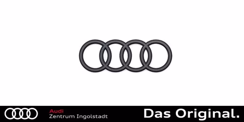 Original Audi Ringe A3 (8Y) A5 (FU) A6 (C9) in Anthrazit für die Front 8B5071801 716 Original Audi Ringe A3 (8Y) A5 (FU) A6 (C9) in Anthrazit für die Front 8B5071801 716