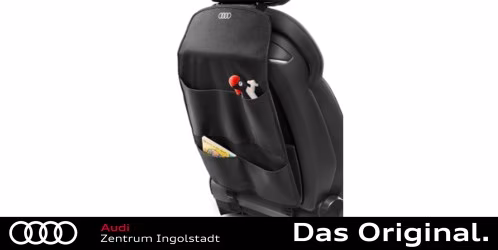 Original Audi Rückenlehnenschutz mit vier Aufbewahrungsfächern 4M0061609 Original Audi Rückenlehnenschutz mit vier Aufbewahrungsfächern 4M0061609