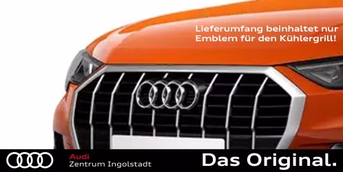 Original Audi-Zeichen / Schriftzug für die Front, Chrom (Beschreibung beachten!) 4H0853605B 2ZZ Original Audi-Zeichen / Schriftzug für die Front, Chrom (Beschreibung beachten!) 4H0853605B 2ZZ