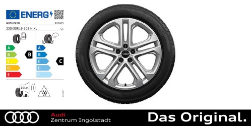 Original Audi Q5 / SQ5 (GU) Winterkomplettradsatz Rad, 5-Doppelspeichen 19 Zoll PILOT ALPIN 5 SUV AO 235/55 R19 105H XL Original Audi Q5 / SQ5 (GU) Winterkomplettradsatz Rad, 5-Doppelspeichen 19 Zoll PILOT ALPIN 5 SUV AO 235/55 R19 105H XL