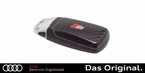 Original Audi Schlüsselblende Carbon mit S-Schriftzug 8W6071208B 3Q0 Original Audi Schlüsselblende Carbon mit S-Schriftzug 8W6071208B 3Q0