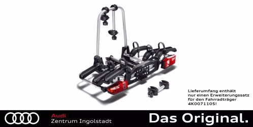 Original Audi Fahrradträger Erweiterungssatz für 3. Fahrrad 4K1071105 Original Audi Fahrradträger Erweiterungssatz für 3. Fahrrad 4K1071105