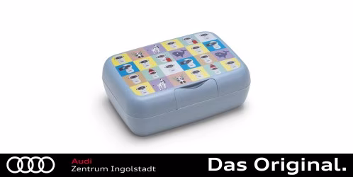 Original Audi Brotdose ADUI, Kinder, blau 3202301200 Original Audi Brotdose ADUI, Kinder, blau 3202301200