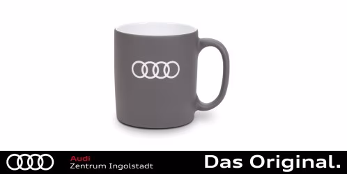 Original Audi Tasse, Grau 3292500500 Original Audi Tasse, Grau 3292500500