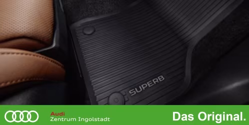 Original SKODA Superb 4 (NZ) Gummifußmatten Satz Vorne + Hinten 3P1061500 Original SKODA Superb 4 (NZ) Gummifußmatten Satz Vorne + Hinten 3P1061500