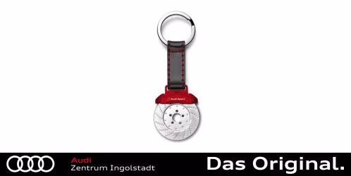 Original Audi Sport Schlüsselanhänger Einkaufschip 3181900500 Original Audi Sport Schlüsselanhänger Einkaufschip 3181900500