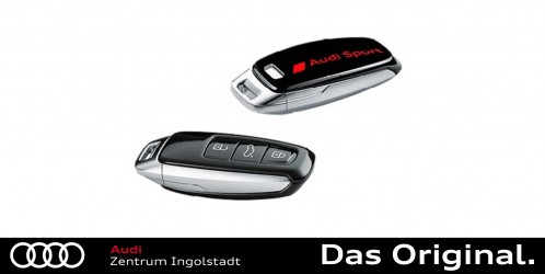 Audi Sport Kennzeichenhalter, schwarz