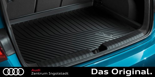 (8Y) Audi Shop Sportback / Ingolstadt Original 041 A3 8Y4061511 Audi | Satz Gummifußmatten Hinten Zentrum - Limousine