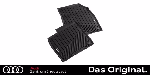 Original Audi Q4 Gummifußmatten Satz Vorne 89B061501 041 Original Audi Q4 Gummifußmatten Satz Vorne 89B061501 041