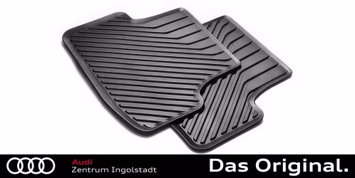 Original Audi A3 (8V) Sportback/Limousine Gummifußmatten Hinten mit Verclipsung 8V5061512 041 Original Audi A3 (8V) Sportback/Limousine Gummifußmatten Hinten mit Verclipsung 8V5061512 041