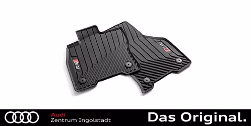Original Audi S3 Sportback/Limousine Gummifußmatten vorn, schwarz 8Y1061221A 041 Original Audi S3 Sportback/Limousine Gummifußmatten vorn, schwarz 8Y1061221A 041