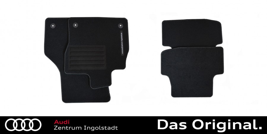 Audi A3 Sportback/Limousine (nur Mild Hybrid) (8Y) Audi Zentrum Zubehör  Textilfußmatten Satz Vorne + Hinten