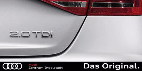 Original Audi 2.0 TDI Schriftzug 8P0853743G 2ZZ Original Audi 2.0 TDI Schriftzug 8P0853743G 2ZZ