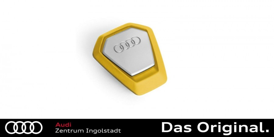 Audi Duftspender Singleframe gelb Duft erfrischend und beleb