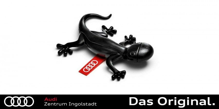 Original Audi Gecko Duftspender Duftgecko schwarz für Luftausströmer  000087009D
