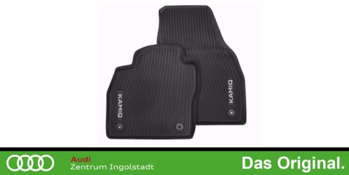 Original Skoda Kamiq Gummifußmatten Satz Vorne 658061502 Original Skoda Kamiq Gummifußmatten Satz Vorne 658061502