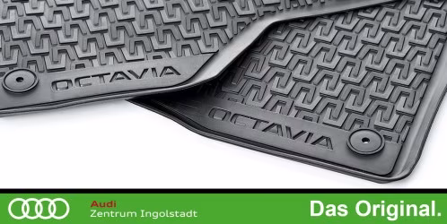 Original Skoda Octavia (3) Gummifußmatten Satz Vorne + Hinten 5E1061550 Original Skoda Octavia (3) Gummifußmatten Satz Vorne + Hinten 5E1061550