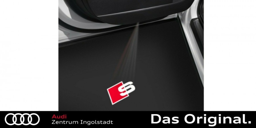 Original Audi Einstiegs-LED FC Bayern Logo und Audi Ringe 4G0052133N - Shop