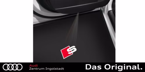Original Audi Einstiegs-LED S-Logo für Fahrzeuge mit LED-Einstiegsleuchten 4G0052133J Original Audi Einstiegs-LED S-Logo für Fahrzeuge mit LED-Einstiegsleuchten 4G0052133J