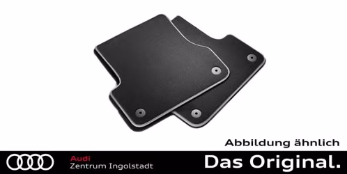 Original Audi Q7 / SQ7 (4M) Textilfußmatten Satz Hinten, schwarz/silbergrau 4M0061276 MNO Original Audi Q7 / SQ7 (4M) Textilfußmatten Satz Hinten, schwarz/silbergrau 4M0061276 MNO