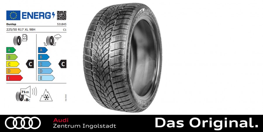 Shop AO im Original | Zustellung 40 SP 4D Dunlop Umkreis von R17 XL Winterreifen KM! Audi Sport - Zentrum 225/50 98H Winter Kostenlose Ingolstadt